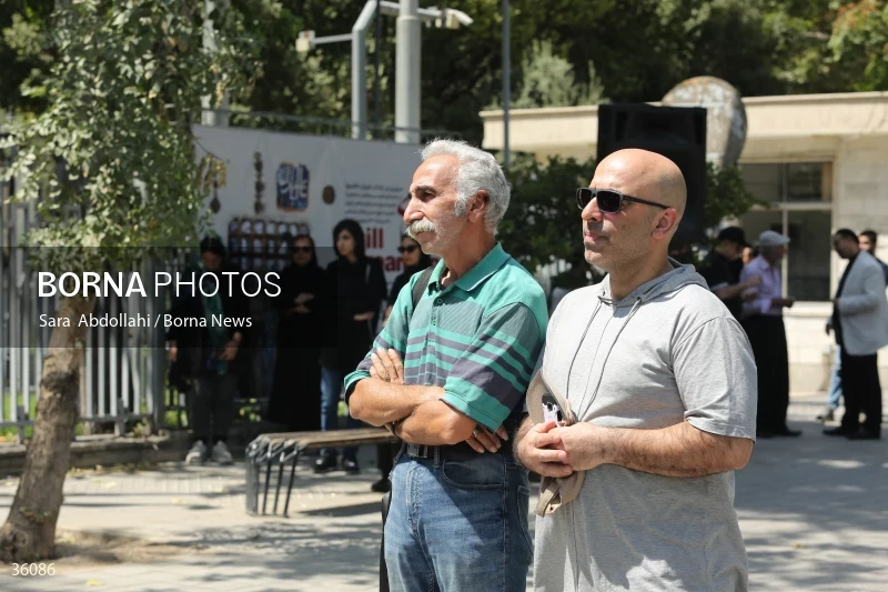 The funeral of Mohammad Esmaili