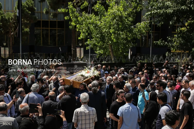 The funeral of Mohammad Esmaili