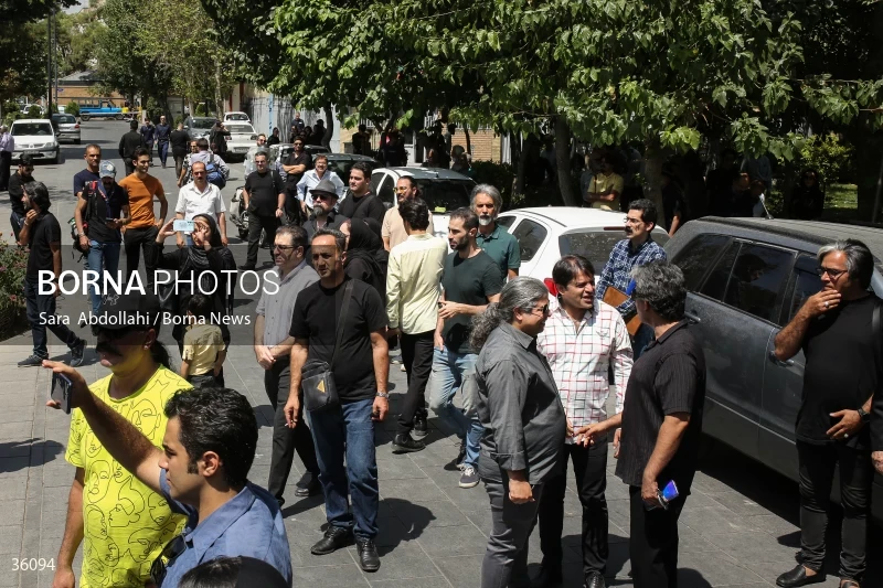 The funeral of Mohammad Esmaili