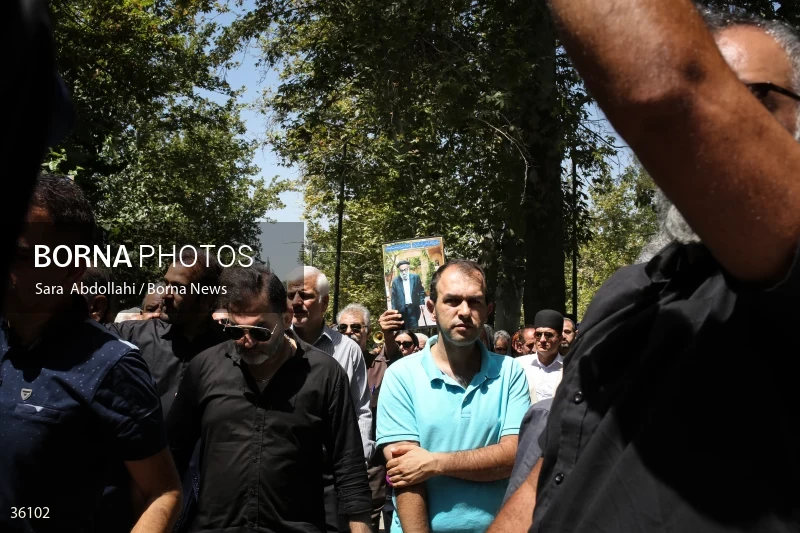 The funeral of Mohammad Esmaili