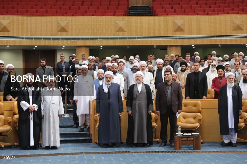 The meeting of scholars and elites of the Sunni community with the President