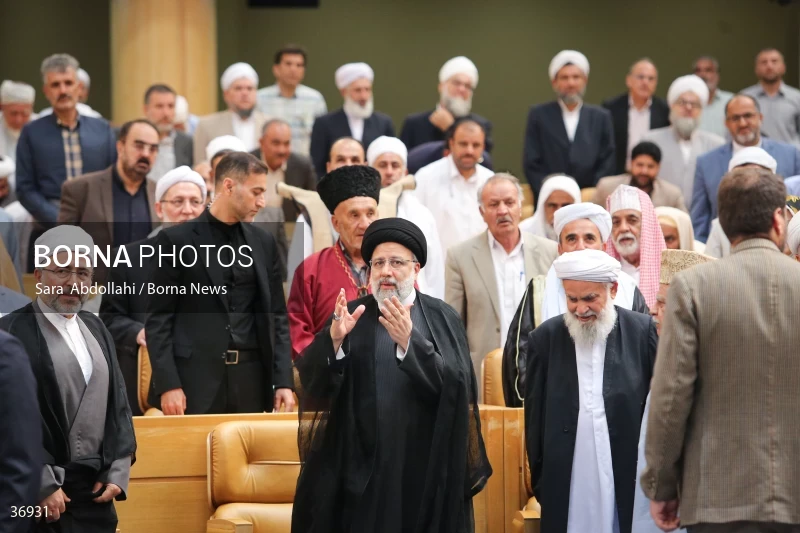 The meeting of scholars and elites of the Sunni community with the President