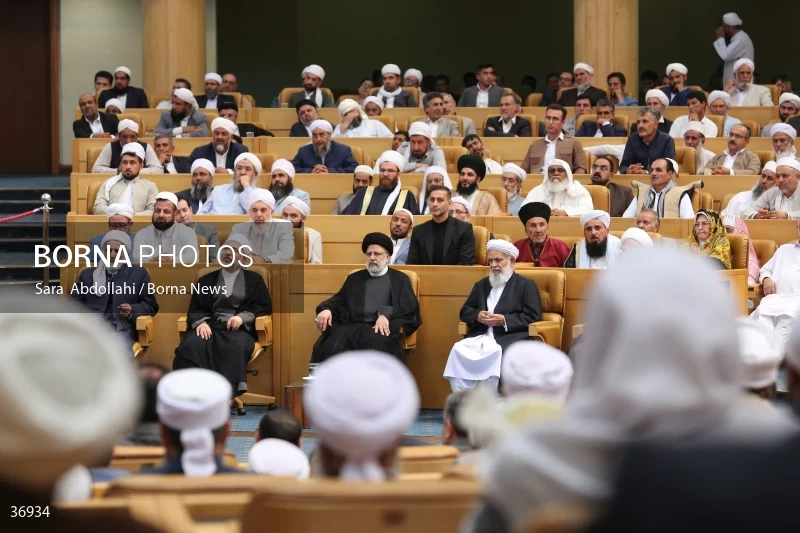 The meeting of scholars and elites of the Sunni community with the President