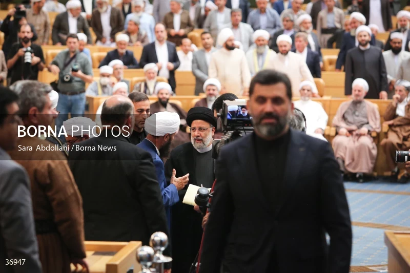 The meeting of scholars and elites of the Sunni community with the President