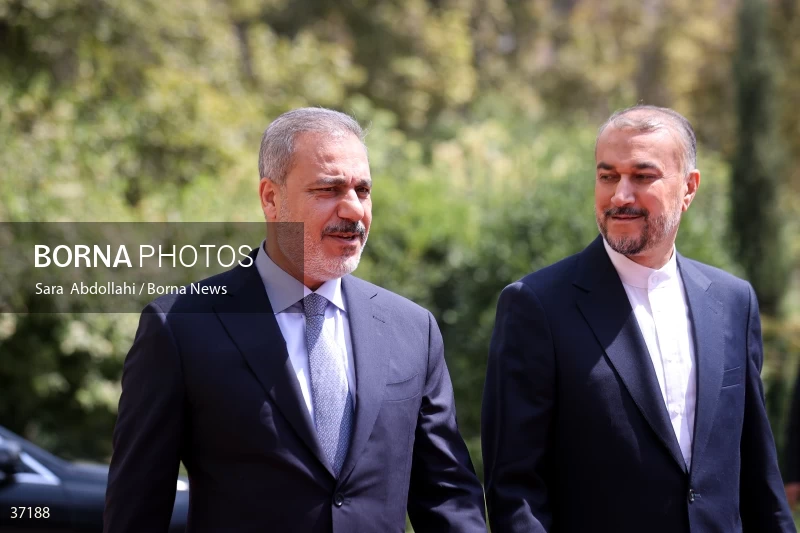 The meeting of the Foreign Ministers of Iran and Turkey