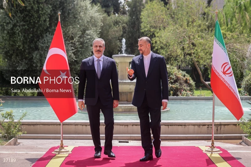 The meeting of the Foreign Ministers of Iran and Turkey