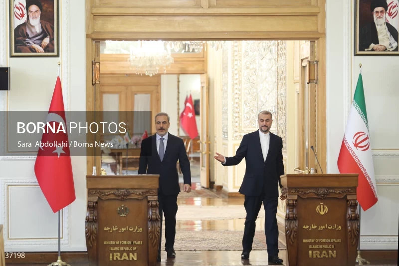 The meeting of the Foreign Ministers of Iran and Turkey