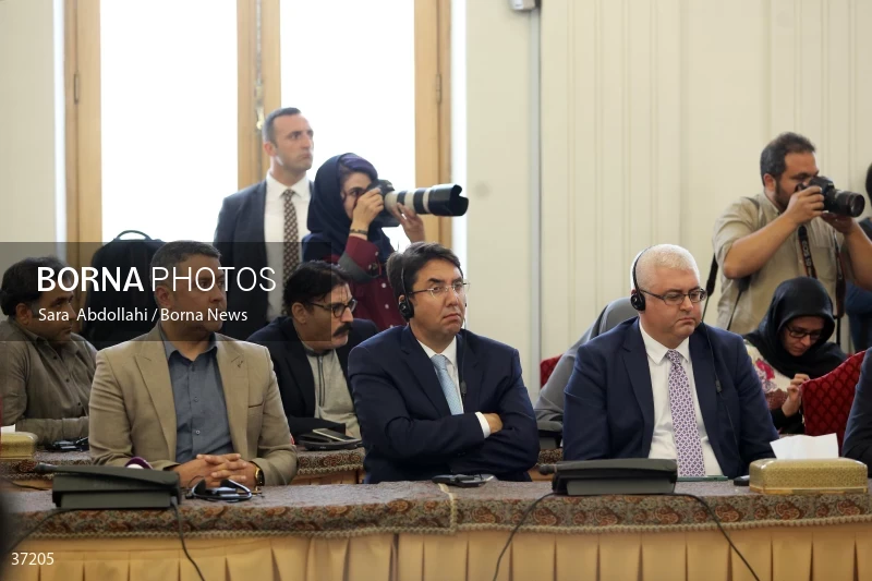 The meeting of the Foreign Ministers of Iran and Turkey