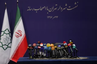 نشست خبری شهردار تهران