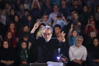 کنسرت ارکستر سمفونیک تهران در میدان تاریخی مشق