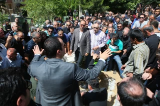 خاکسپاری عباس کیارستمی در لواسان
