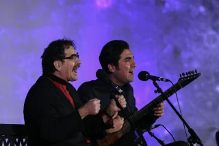 کنسرت شهرام و حافظ ناظری در برج میلاد