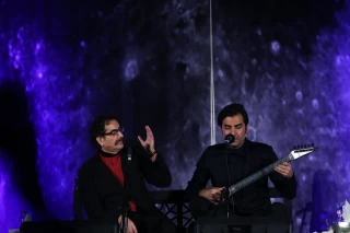 کنسرت شهرام و حافظ ناظری در برج میلاد