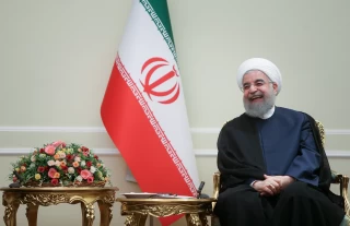 دیدار تیم ملی فوتبال ایران با رئیس جمهور حسن روحانی