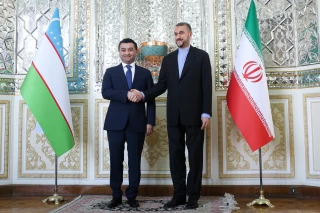 دیدار سرپرست وزارت خارجه ازبکستان با وزیر امور خارجه ایران