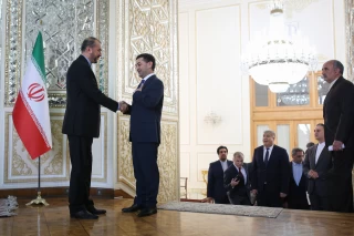 دیدار سرپرست وزارت خارجه ازبکستان با وزیر امور خارجه ایران