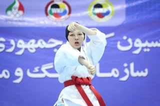 مسابقات کاراته نخستین دوره رقابتهای بینالمللی نوروز بانوان