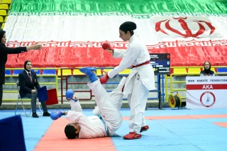 مسابقات کاراته نخستین دوره رقابتهای بینالمللی نوروز بانوان