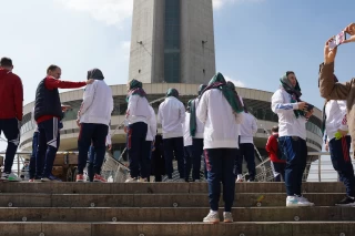 بازدید ورزشکاران خارجی از برج میلاد تهران