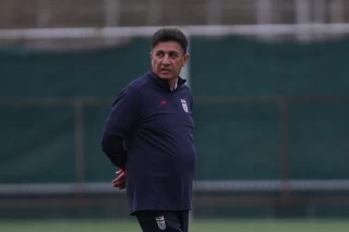 The first training session of the national football team with the presence of Amir Ghalenoei