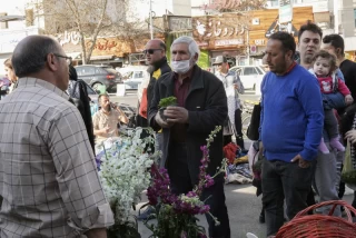 بازار تجریش در آستانه نوروز