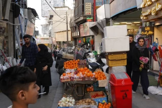 بازار تجریش در آستانه نوروز