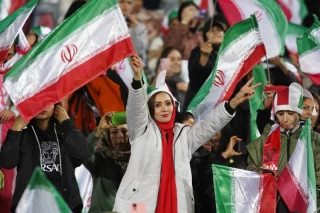 Iran v Russia friendly football match