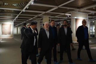 بازدید از نمایش گزیده فرشهای ایرانی در موزه فرش ایران