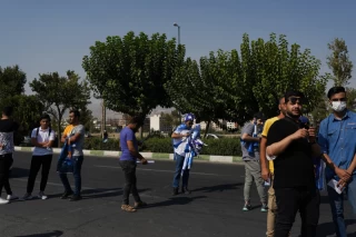 اولین حضور زنان در استادیوم در یک مسابقه لیگ برتر فوتبال ایران