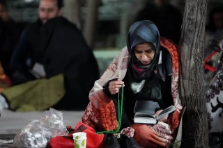مراسم احیای شب بیست و سوم رمضان 1402 در امامزاده پنج تن لویزان