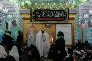 مراسم احیای شب بیست و سوم رمضان 1402 در امامزاده پنج تن لویزان