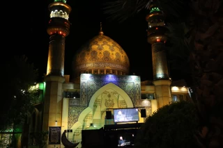 مراسم احیای شب بیست و سوم رمضان 1402 در میدان فلسطین تهران