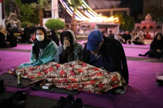 مراسم احیای شب بیست و سوم رمضان 1402 در میدان فلسطین تهران