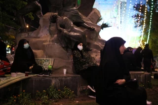 مراسم احیای شب بیست و سوم رمضان 1402 در میدان فلسطین تهران