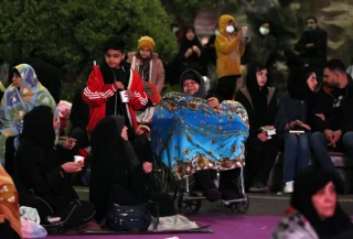 مراسم احیای شب بیست و سوم رمضان 1402 در میدان فلسطین تهران