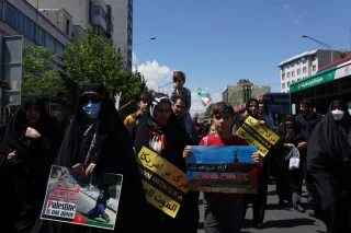راهپیمایی روز قدس در تهران