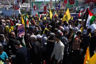 راهپیمایی روز قدس در تهران