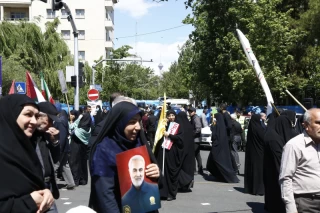 راهپیمایی روز قدس در تهران
