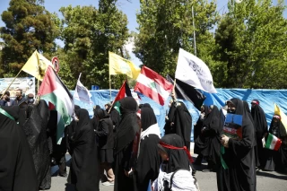 راهپیمایی روز قدس در تهران