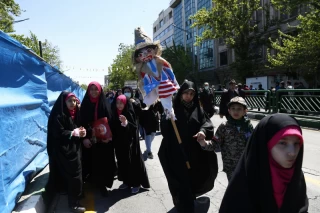 راهپیمایی روز قدس در تهران