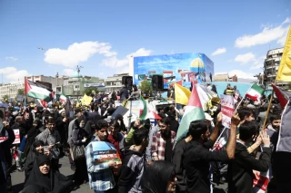 راهپیمایی روز قدس در تهران