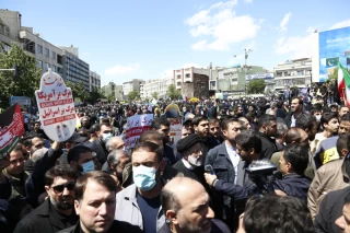 راهپیمایی روز قدس در تهران