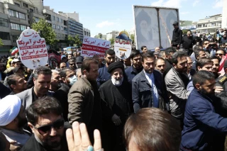 راهپیمایی روز قدس در تهران