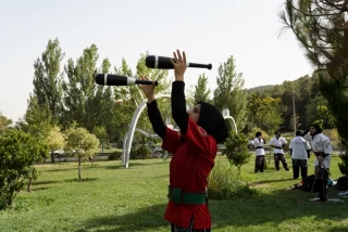 زنان ورزشکار رزم پهلوانی باستانی ایرانی (پرثوآ)