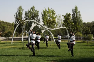 زنان ورزشکار رزم پهلوانی باستانی ایرانی (پرثوآ)