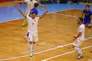 Iran Vs Uzbekistan Friendly Futsal match