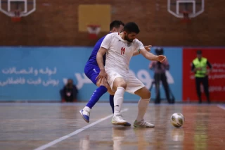 دیدار دوستانه فوتسال تیمهای ملی ایران و ازبکستان