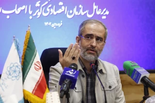نشست خبری مدیر عامل سازمان اقتصادی کوثر