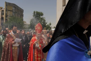 Commemoration ceremony of Armenian massacre victims