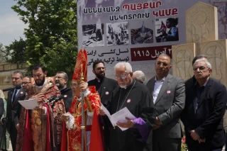 مراسم یادبود قربانیان کشتار ارامنه